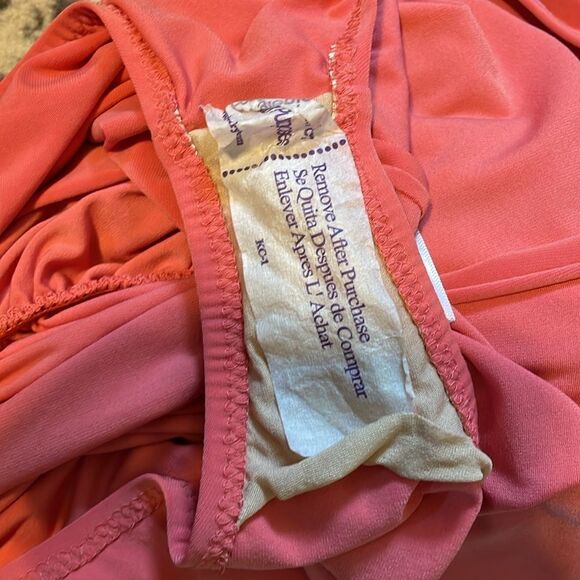 Norma Kamali Diana Gown Coral Pink S - Picture 7 of 8